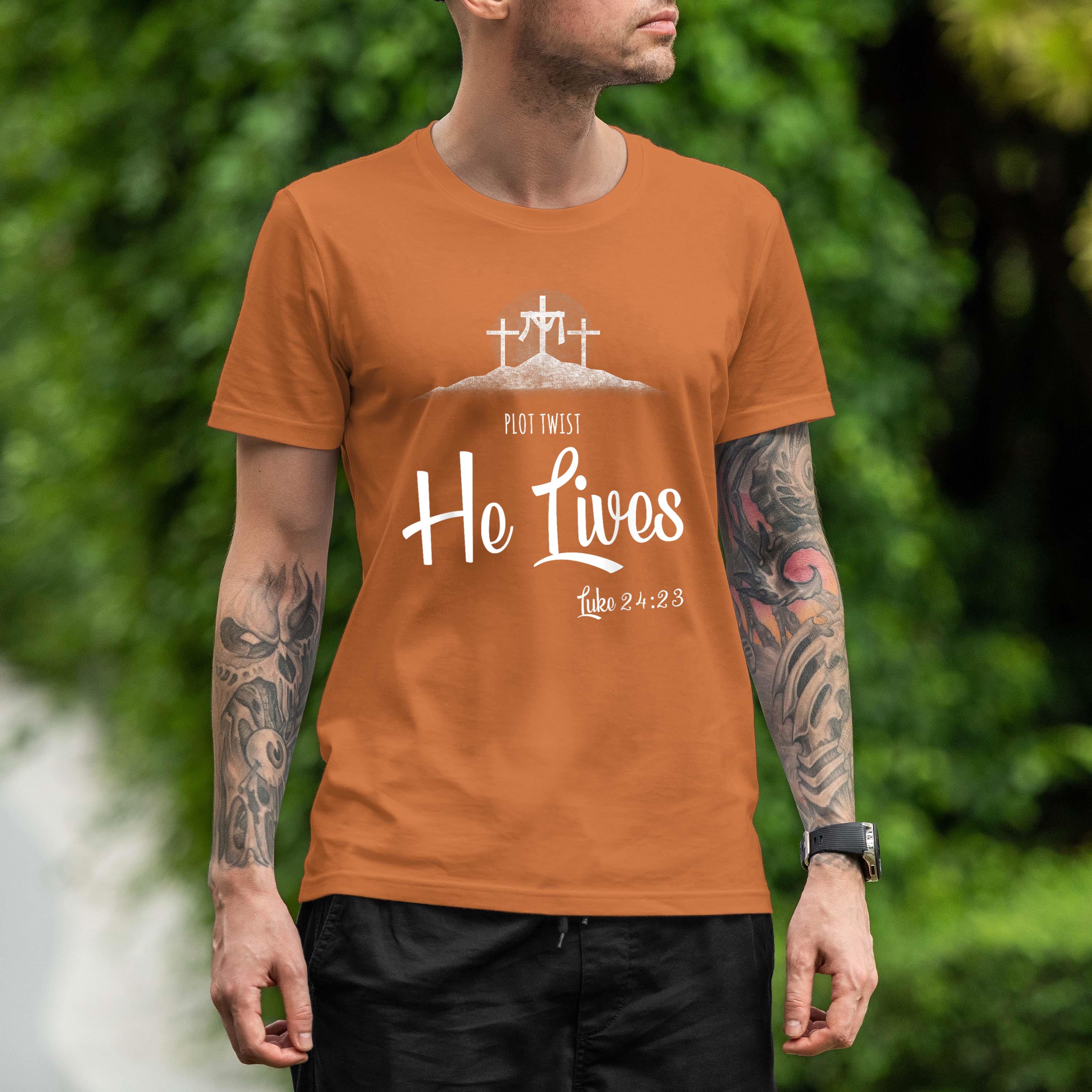 Easter Plot Twist He Lives Shirt 